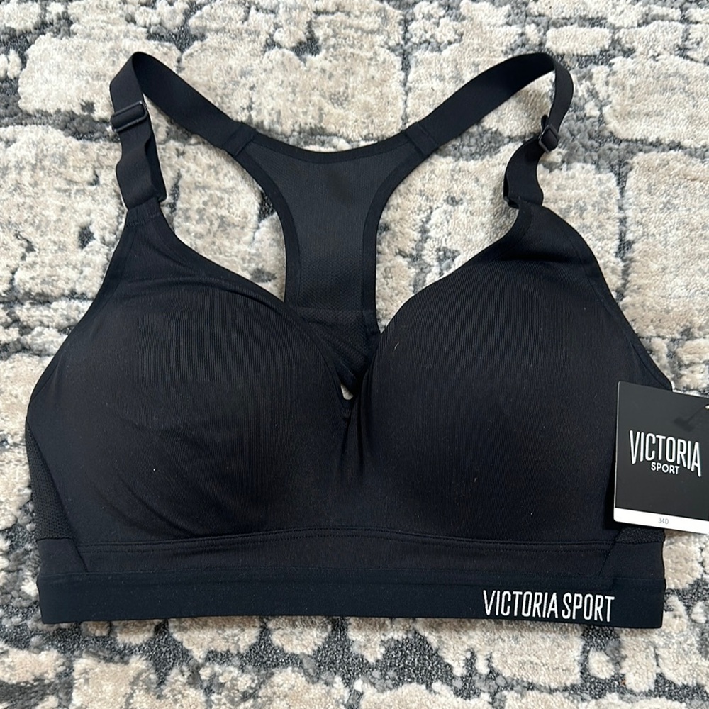 Black Sports Bra